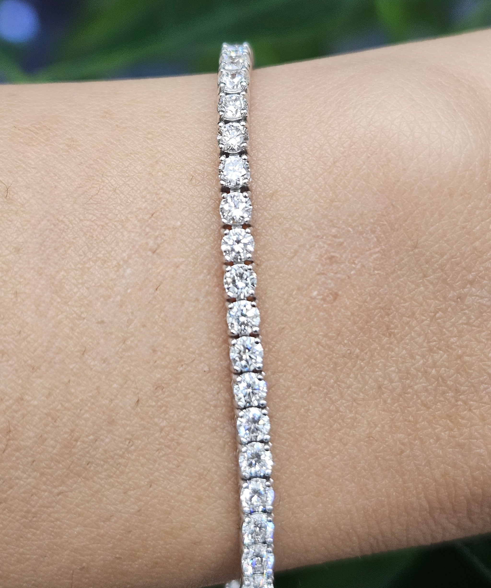 3.90Ct 7" Tennis Bracelet