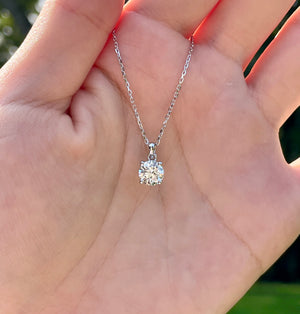 18K 0.73ct Pendent Necklace