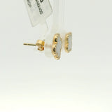 Clover Studs 14K