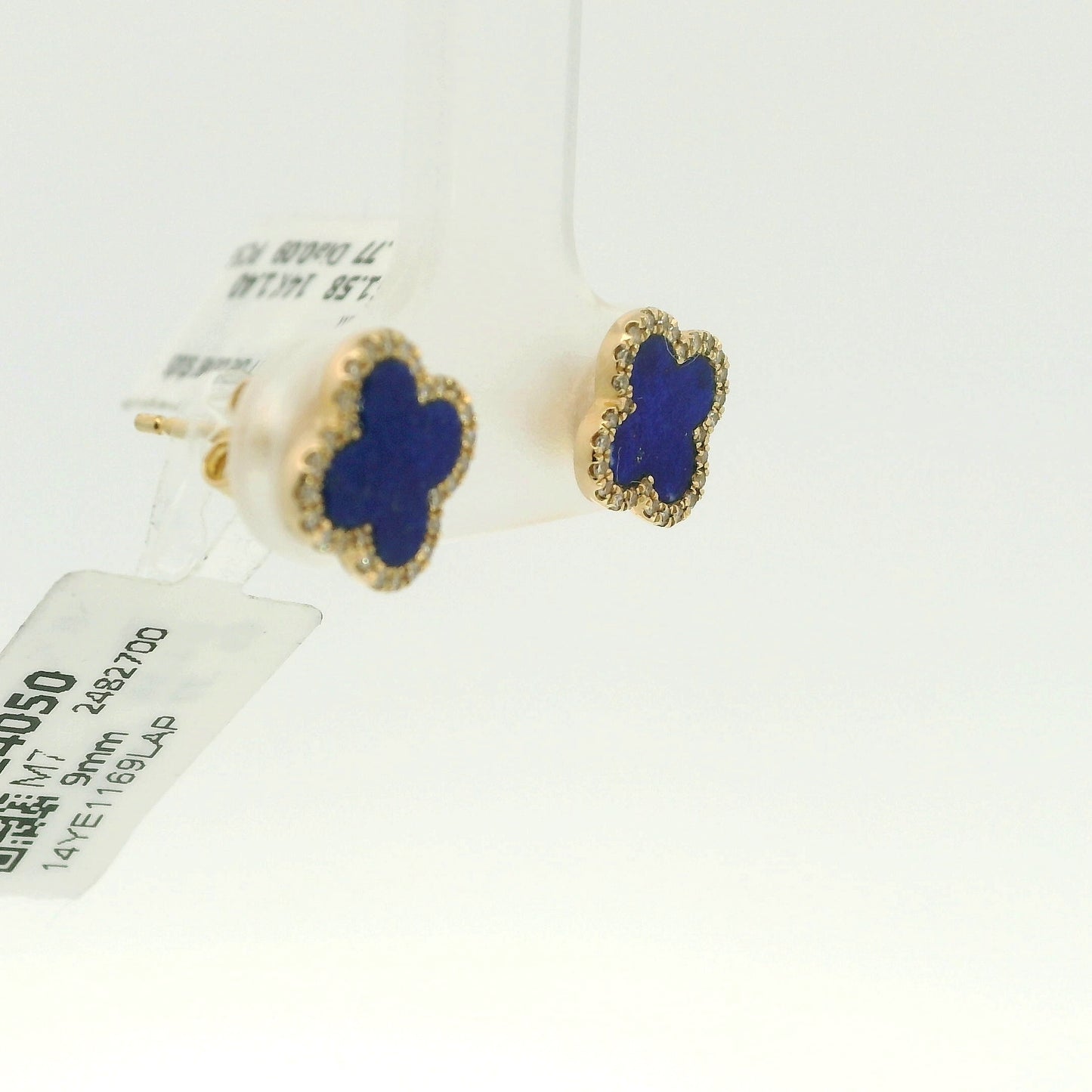 Clover Studs 14K