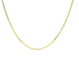 14K Gold Diamond Cut Chain
