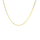 14K Gold Diamond Cut Chain