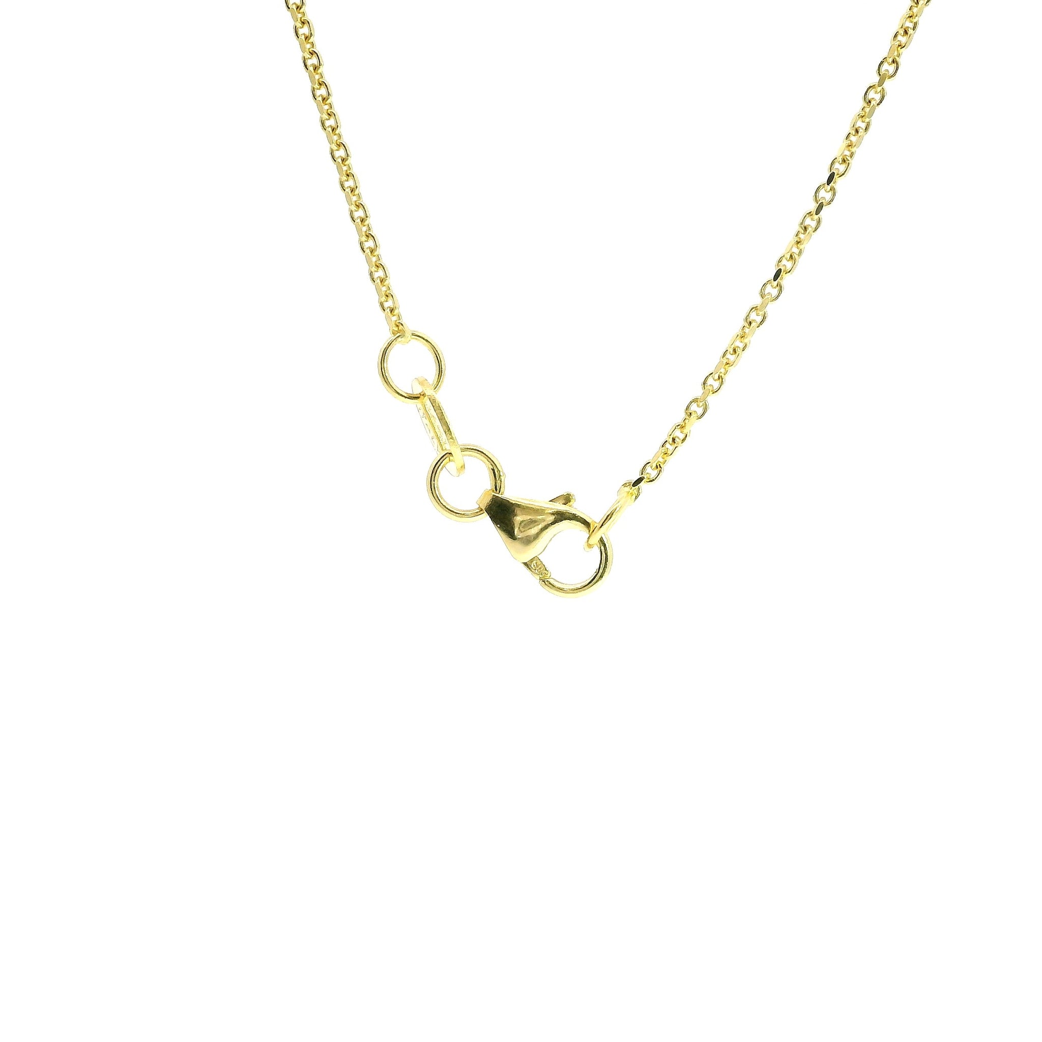 14K Gold Diamond Cut Chain