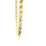 Heart Shape Lab Diamond 18" Tennis Necklace