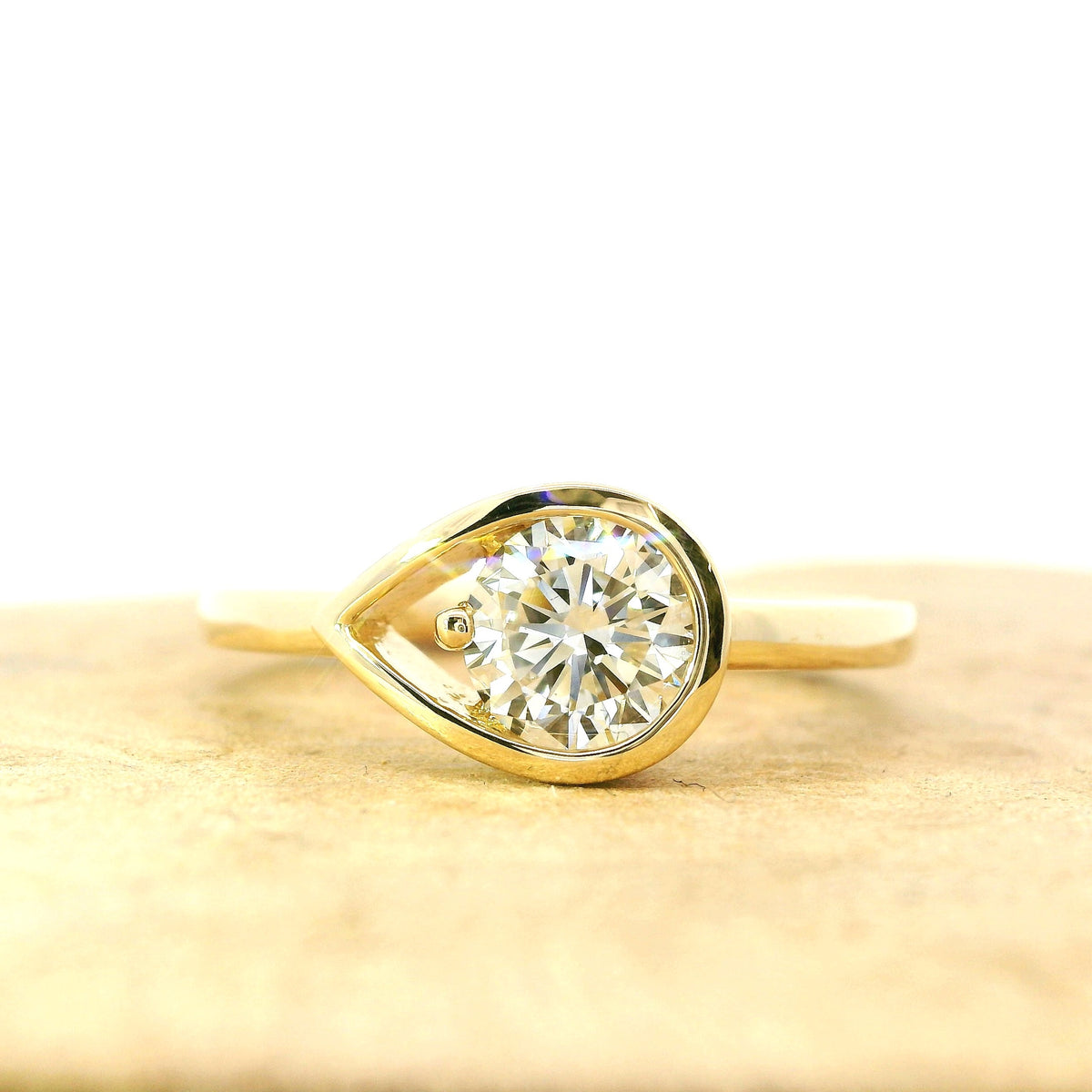 Lab Side Eye Side Eye 14K Lab Diamond Ring – AlexParkJewelry