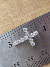 Lab Diamond Cross Pendant