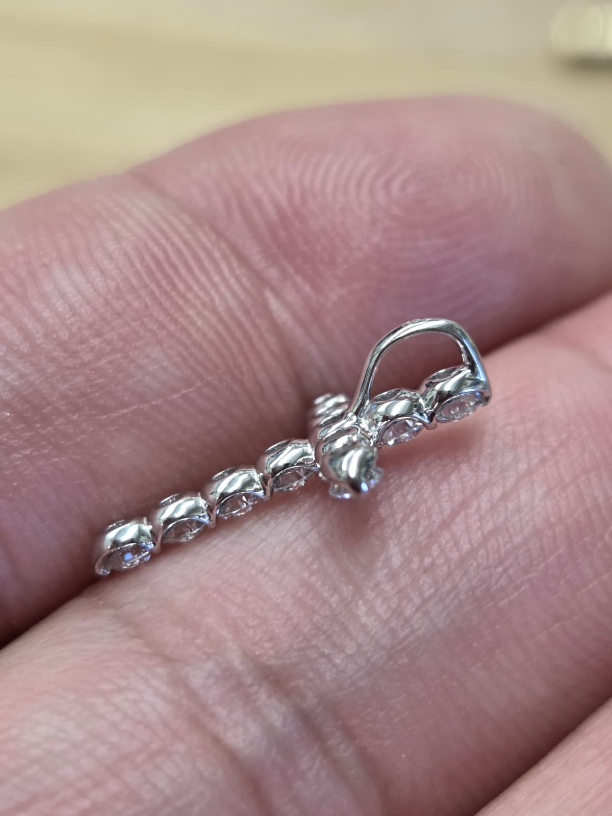 Lab Diamond Cross Pendant