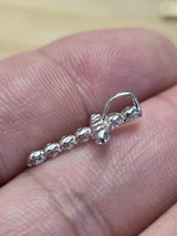 Lab Diamond Cross Pendant