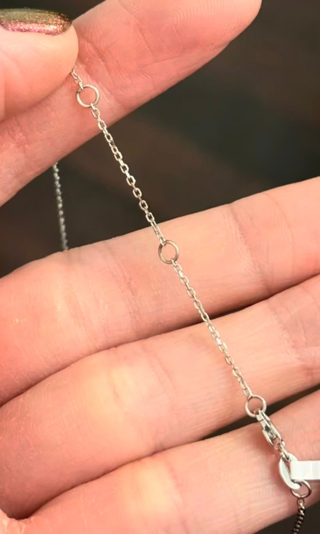 White Gold Diamond Necklace