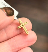 14K Gold Cross Pendants