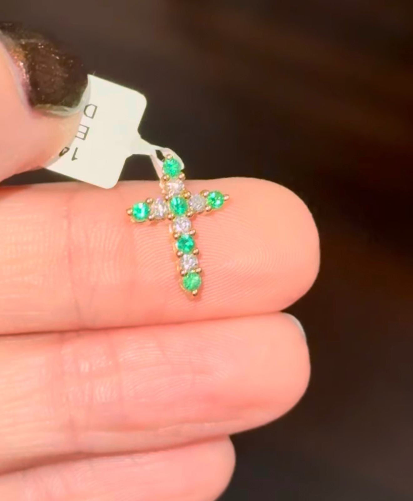 14K Gold Cross Pendants