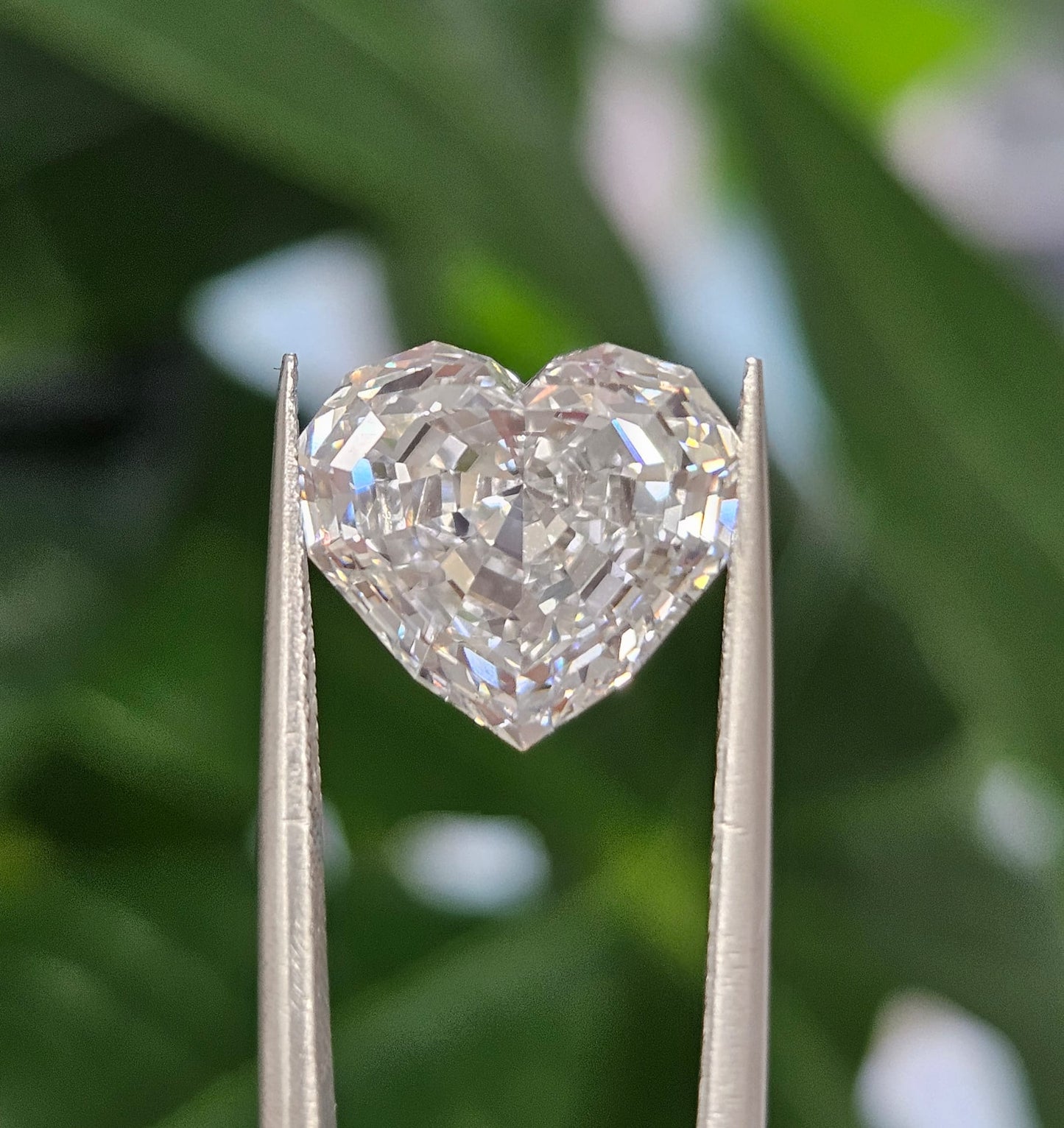5.34ct Heart Step Cut F VS1