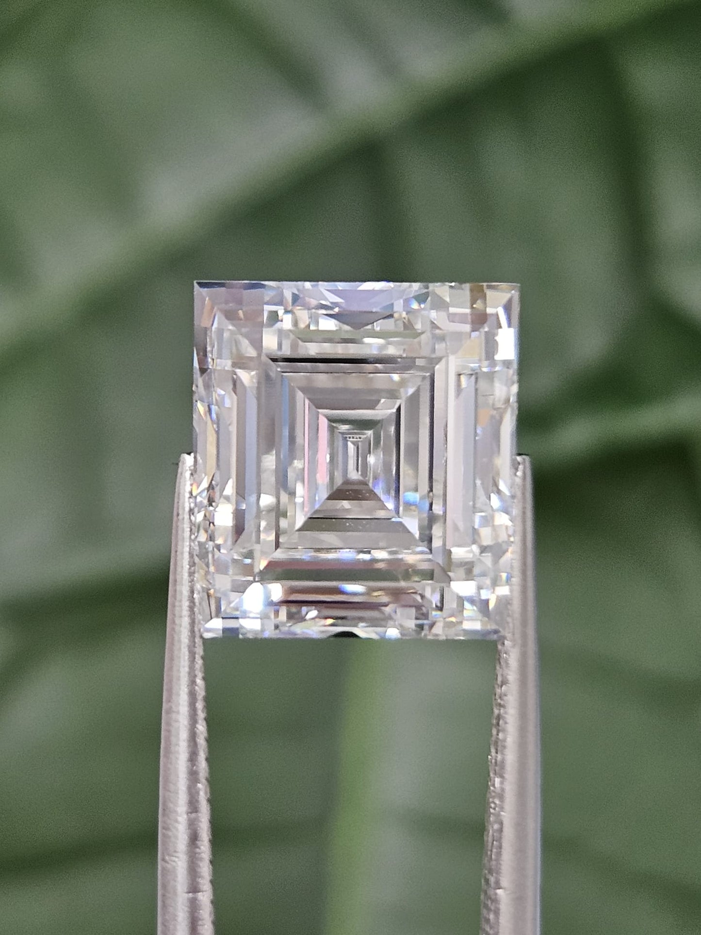 5.07ct D VVS2 Square Step cut