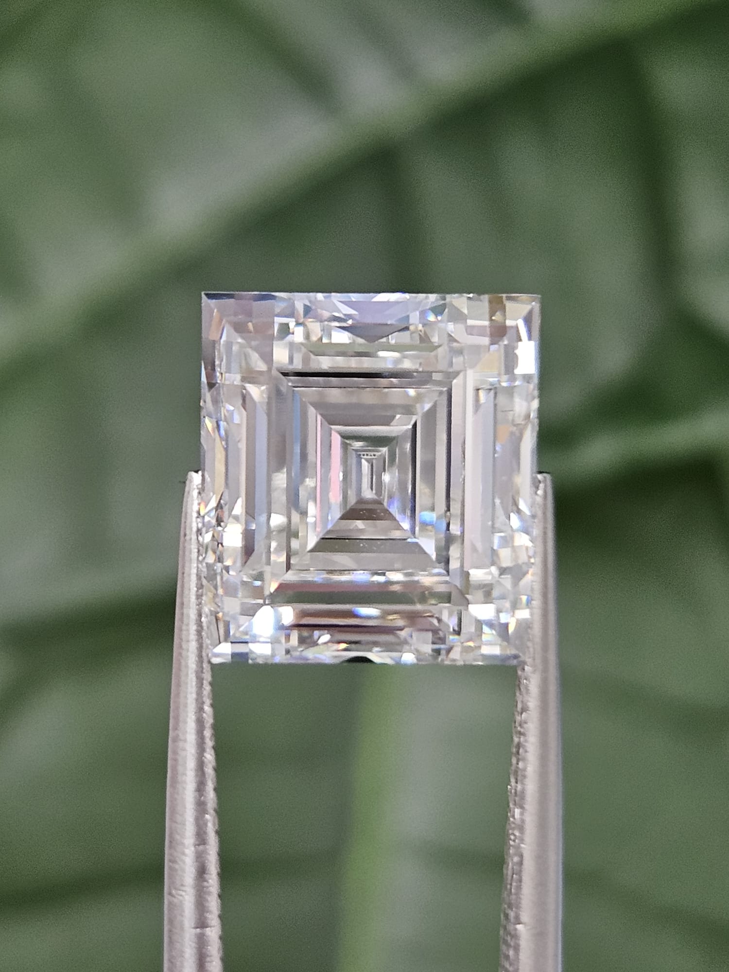 5.07ct D VVS2 Square Step cut