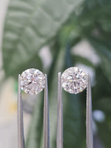 IGI 1.55CT ROUND PAIR D VVS2