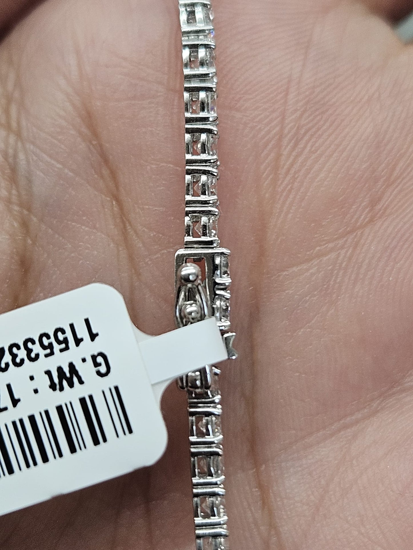 12.060cttw White Gold Lab Diamond 17" Tennis Necklace