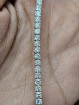 12.060cttw White Gold Lab Diamond 17" Tennis Necklace