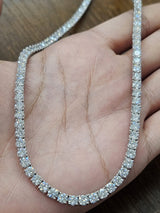 20.710cttw White Gold Lab Diamond 17" Tennis Necklace