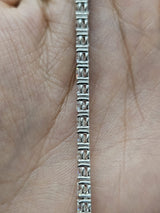 20.710cttw White Gold Lab Diamond 17" Tennis Necklace