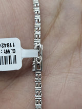 15.57cttw White Gold Lab Diamond 17" Tennis Necklace