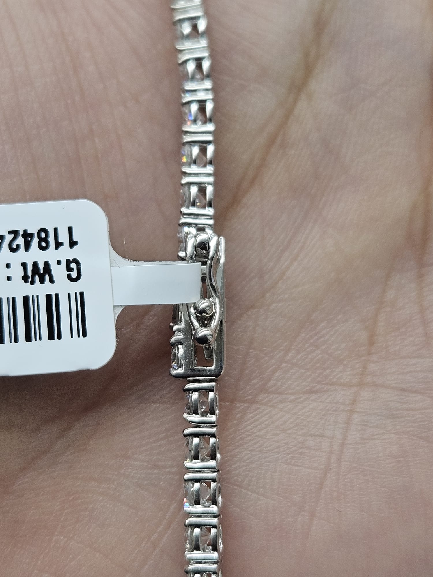 15.57cttw White Gold Lab Diamond 17" Tennis Necklace