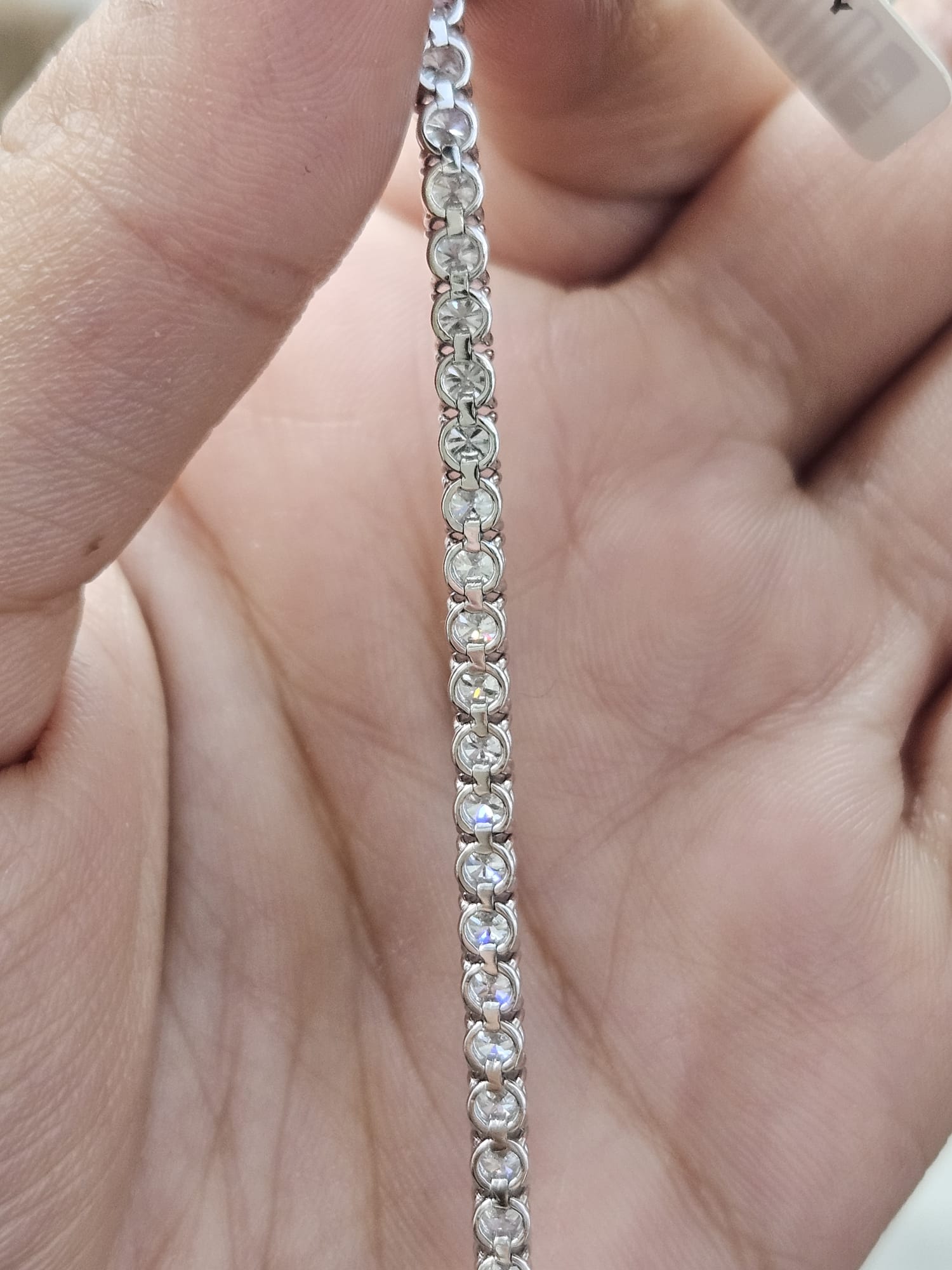 4.350cttw White Gold Lab Diamond 7" Tennis Bracelet