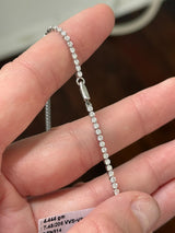 Lab Diamond Lariat 17" Necklace