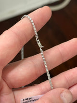 Lab Diamond Lariat 17" Necklace