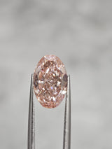 IGI 3.01CT OVAL FANCY VIVID PINK VS1