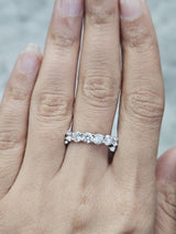 IGI White Gold Round Lab Diamond Eternity Band
