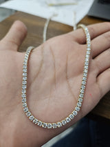 IGI 15.33ct Yellow Gold Lab Diamond 21" Necklace