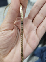 IGI 15.33ct Yellow Gold Lab Diamond 21" Necklace