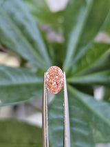 IGI 1.07CT OVAL FANCY VIVID PINK VVS2