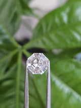 IGI 2.11CT OCTAGONAL STEP CUT E VS2