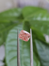 IGI 1.02CT CUSHION FANCY VIVID PINK VS1