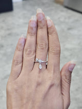 0.41ct White Gold Lab Diamond Ring