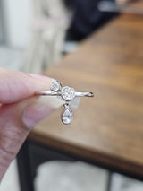 0.41ct White Gold Lab Diamond Ring
