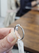 0.41ct White Gold Lab Diamond Ring
