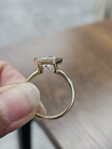 2.54ct Yellow Gold Lab Diamond Ring