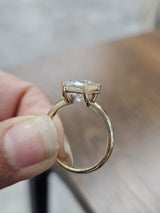2.54ct Yellow Gold Lab Diamond Ring