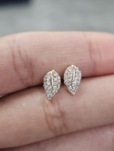 0.08ct Yellow Gold Lab Diamond Earring