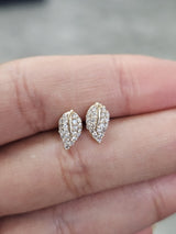 0.08ct Yellow Gold Lab Diamond Earring
