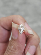 0.08ct Yellow Gold Lab Diamond Earring