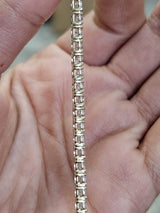 5.45cttw Lab Diamond 7" Bracelet
