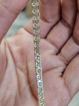 5.45cttw Lab Diamond 7" Bracelet