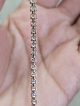 2.87cttw Rose Gold 3 Prongs Lab Diamond 7" Bracelet