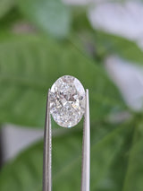 IGI 2.00CT OVAL E VVS2
