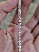 IDT 8.40ct Yellow Gold Lab Diamond 7" Bracelet