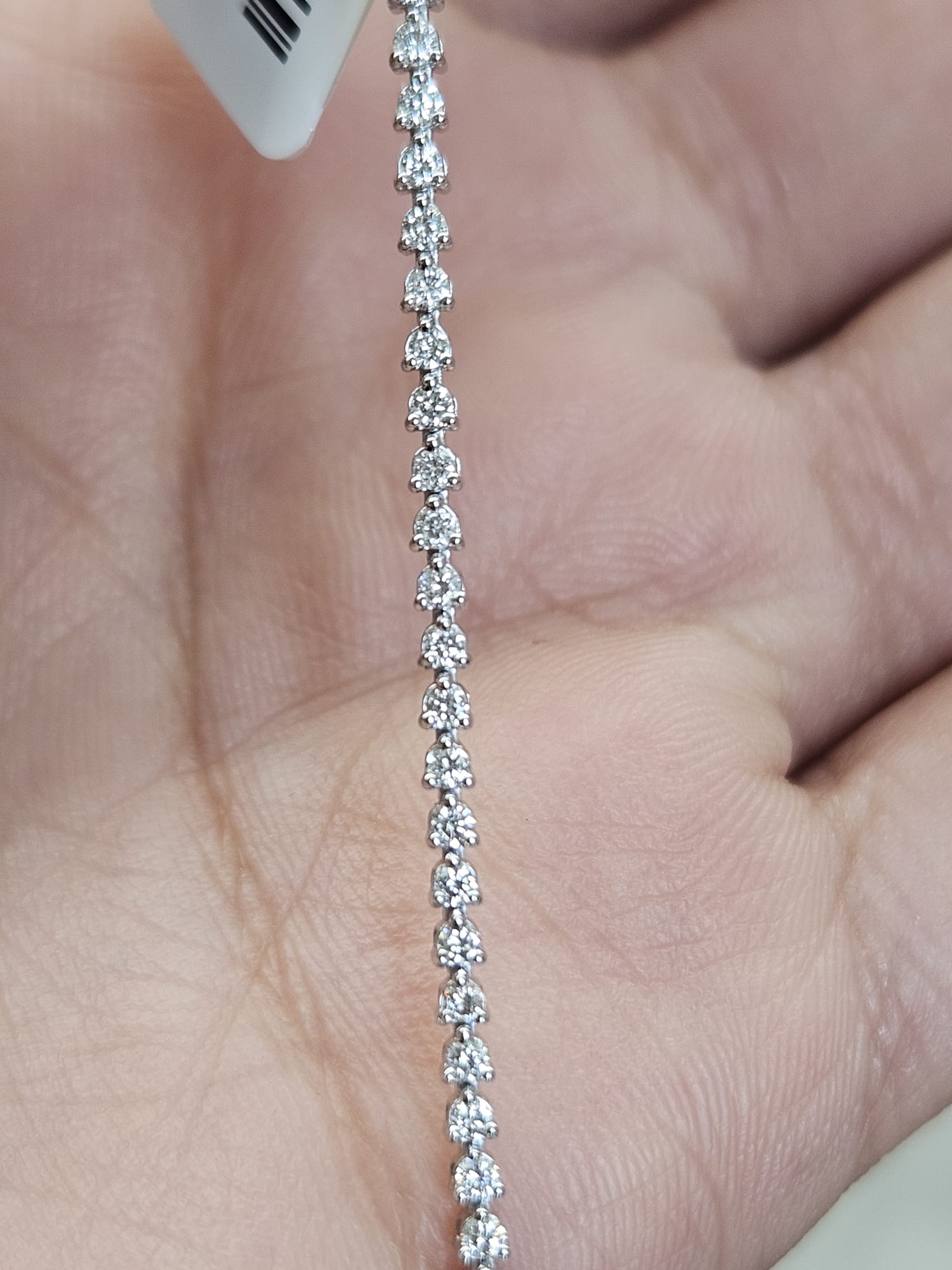 IGI 0.90cttw 3 Prong Lab Diamond 7" Bracelet