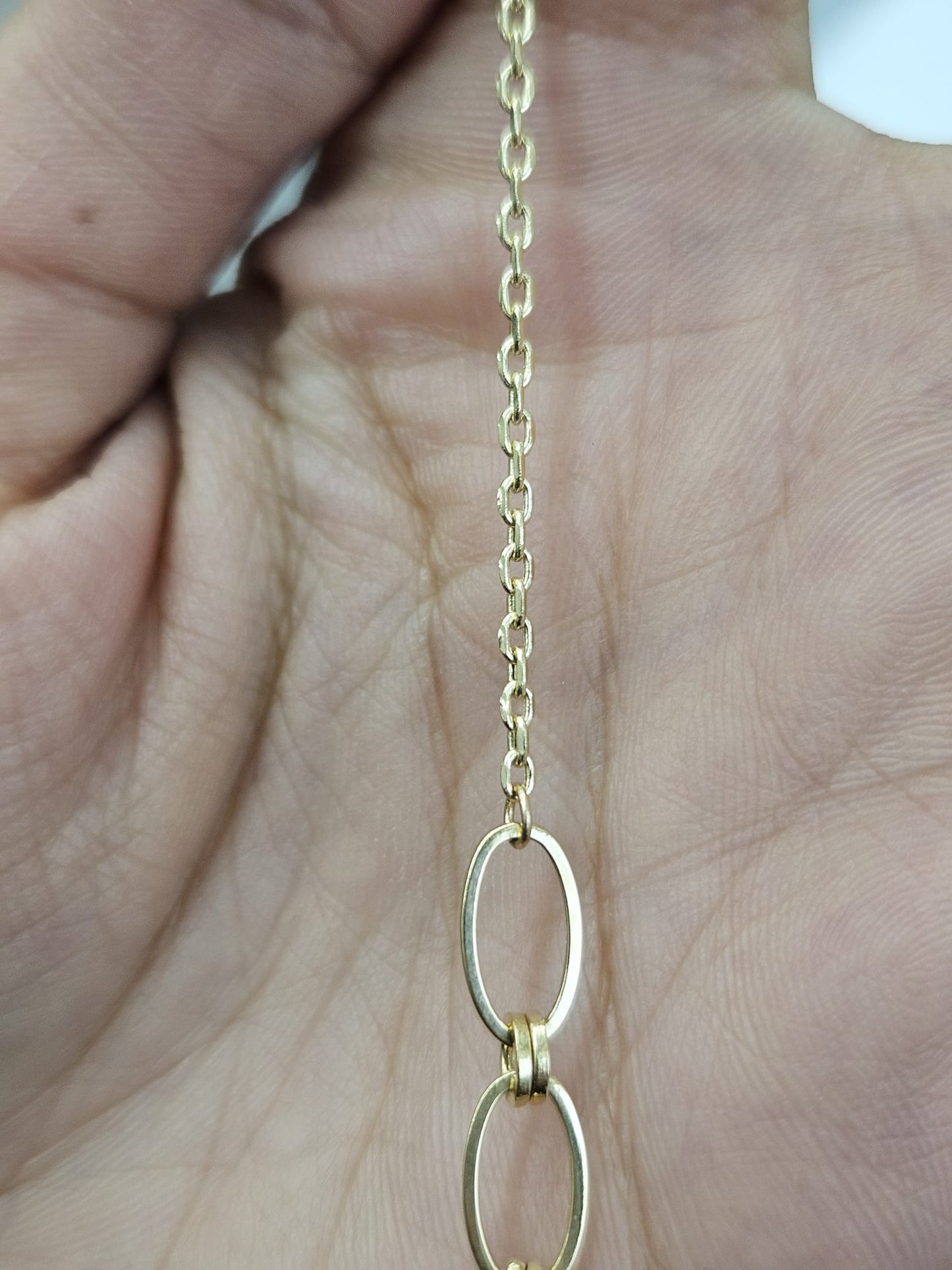 CGRL Certified Yellow Gold chain with Natural Diamond